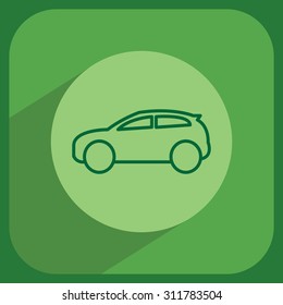 Pictograph of car