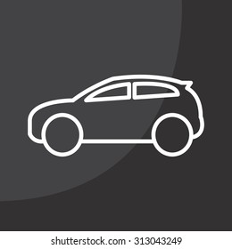 Pictograph of car