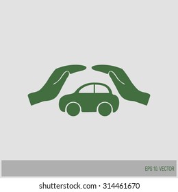 Pictograph of car