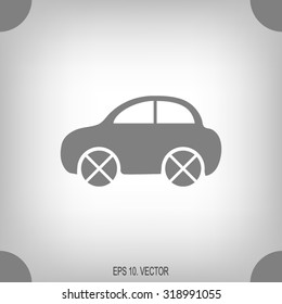Pictograph of car