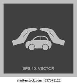 Pictograph of car