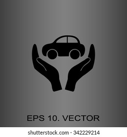 Pictograph of car
