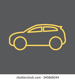 Pictograph of car