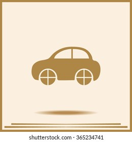 Pictograph of car