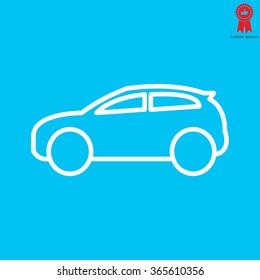 Pictograph of car