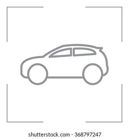 Pictograph of car