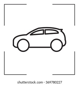 Pictograph of car