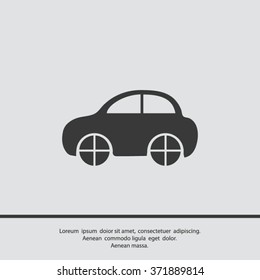 Pictograph of car