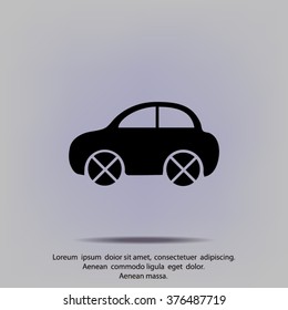 Pictograph of car