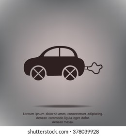 Pictograph of car