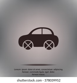 Pictograph of car
