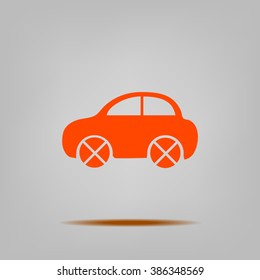 Pictograph of car