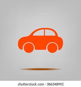 Pictograph of car