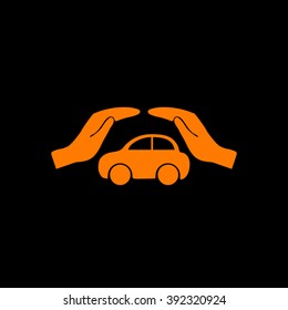 Pictograph of car