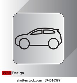 Pictograph of car