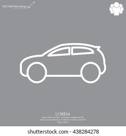 Pictograph of car