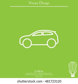 Pictograph of car