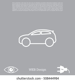 Pictograph of car