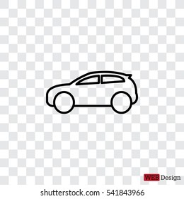 Pictograph of car