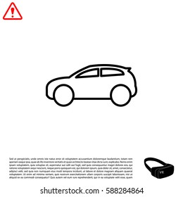 Pictograph of car