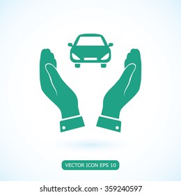 Pictograph of car icon