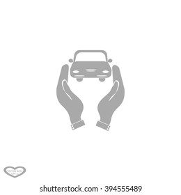 Pictograph of car. icon