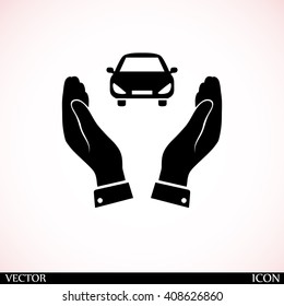 Pictograph of car icon