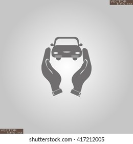 Pictograph of car. icon