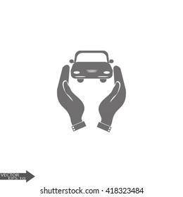 Pictograph of car. icon
