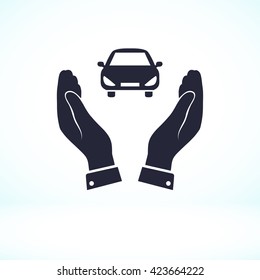 Pictograph of car icon
