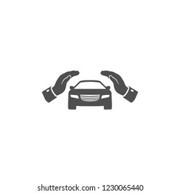 Pictograph of car. icon. Vector Eps 10