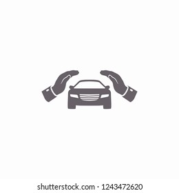 Pictograph of car. icon. Vector Eps 10