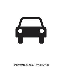 Pictograph of car for template logo, icon, and identity vector designs