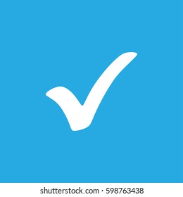 Pictograph of check mark