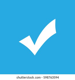 Pictograph of check mark