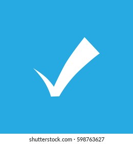 Pictograph of check mark