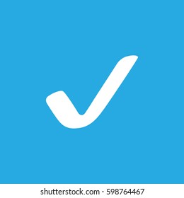 Pictograph of check mark