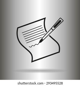 Pictograph of checklist