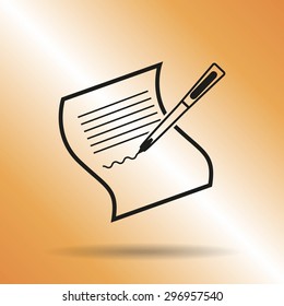 Pictograph of checklist