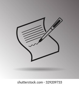 Pictograph of checklist