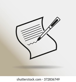 Pictograph of checklist