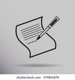 Pictograph of checklist