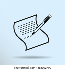 Pictograph of checklist
