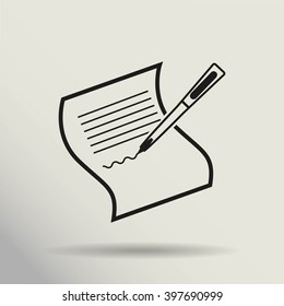 Pictograph of checklist