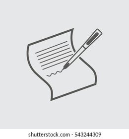 Pictograph of checklist