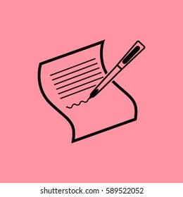 Pictograph of checklist
