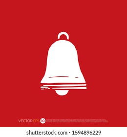 Pictograph of Christmas Bells for template logo, icon, and identity vector designs.