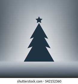 Pictograph of christmas tree