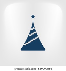 Pictograph of christmas tree