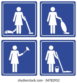 Pictograph - cleaning